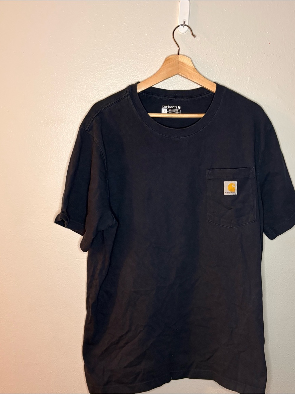 Carhartt Men’s Black Pocket T-Shirt